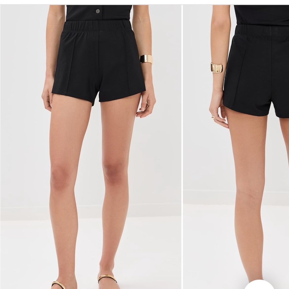 NWOT Le Bop Shopbop Eloise Shorts and Vest Set Medium Black - Picture 5 of 15